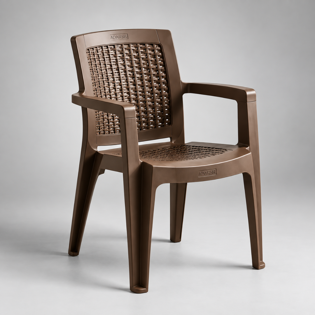 Adarsh Plastic Arm Chair