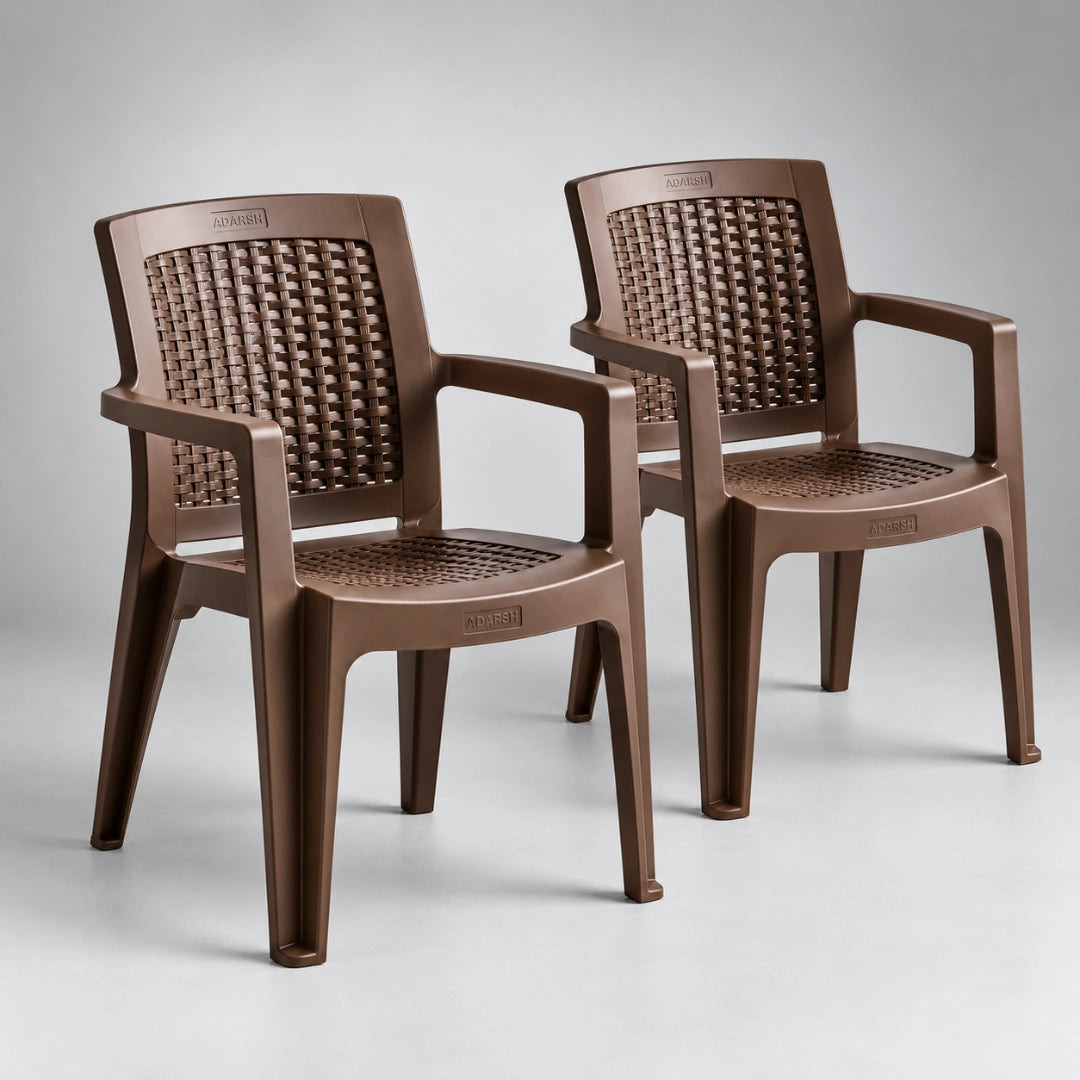Adarsh Plastic Arm Chair